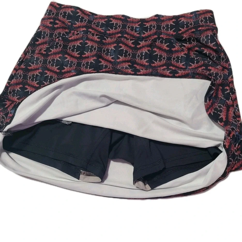 Peter Millar Women's‎ Tiger Animal Print Skort Golf Skirt Size Small
